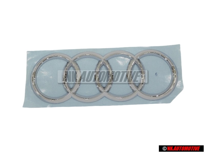 Audi Originale Anelli Posteriore Logo Emblema Simbolo Cromo - 8W6853742 2ZZ