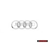 Audi Originale Anelli Posteriore Logo Emblema Simbolo Cromo - 4H0853742A 2ZZ