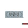 Audi Originale Anelli Posteriore Logo Emblema Simbolo Cromo - 8V0853742 2ZZ