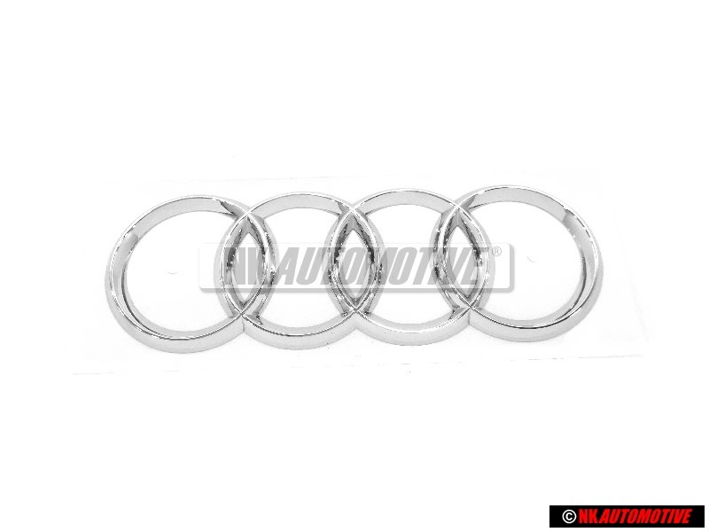 Audi Originale Anelli Posteriore Logo Emblema Simbolo Cromo - 8J0853742A 2ZZ