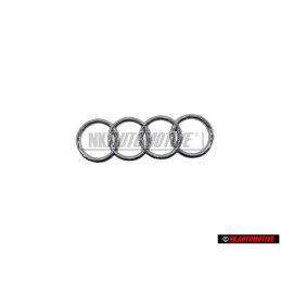 Audi Originale Anelli Posteriore Logo Emblema Simbolo Cromo - 8D9853742 2ZZ