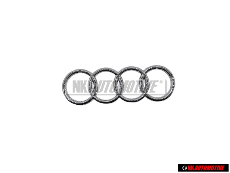 Audi Originale Anelli Posteriore Logo Emblema Simbolo Cromo - 8D9853742 2ZZ