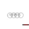 Audi Originale Anelli Posteriore Logo Emblema Simbolo Cromo - 8V4853742 2ZZ