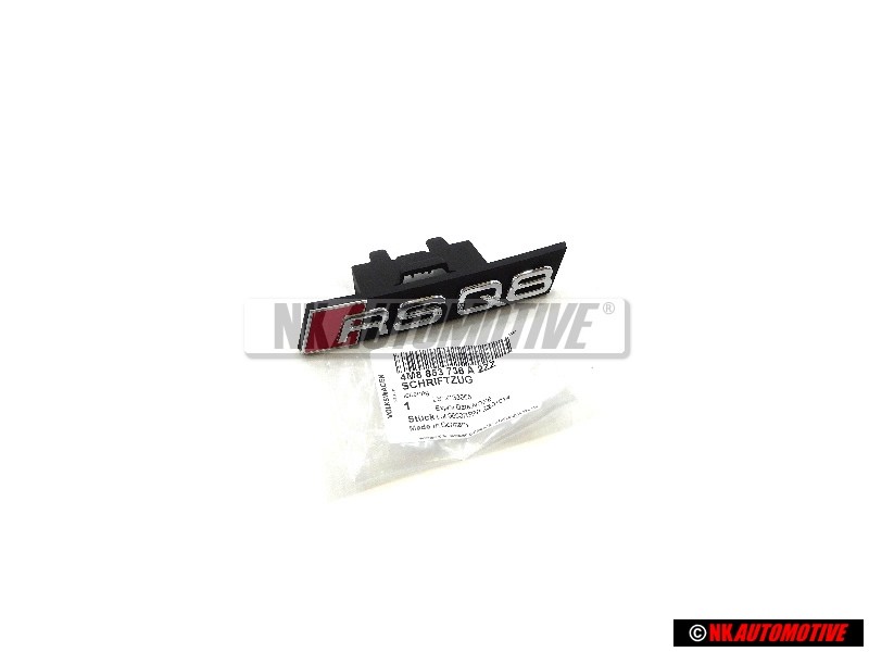 Audi Originale RSQ8 Fronte Logo Emblema Scritta - 4M8853736A 2ZZ