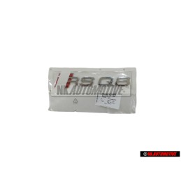 Audi Originale RSQ8 Posteriore Logo Emblema Scritta Cromo Rosso - 4M8853740 2ZZ