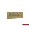 Audi Originale Anelli Posteriore Logo Emblema Simbolo Cromo - 8V7853742 2ZZ