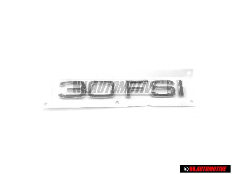 Audi Originale 30 FSI Posteriore Logo Emblema Scritta Cromo - 4H0853744 2ZZ