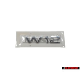 Audi Originale W12 Posteriore Logo Emblema Scritta Cromo - 4H0853743B 2ZZ