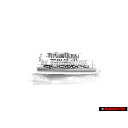 Audi Originale QUATTRO Posteriore Logo Emblema Scritta Cromo - 4H0853737 2ZZ