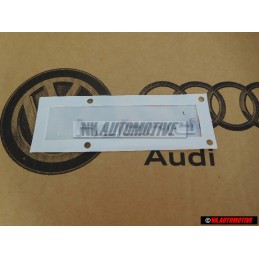 Audi Originale HYBRID Lato Logo Emblema Simbolo Cromo - 8R0853601 2ZZ