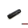 Audi Originale QUATTRO Fronte Logo Emblema Scritta Nero Cromo - 4N0853736A 2ZZ