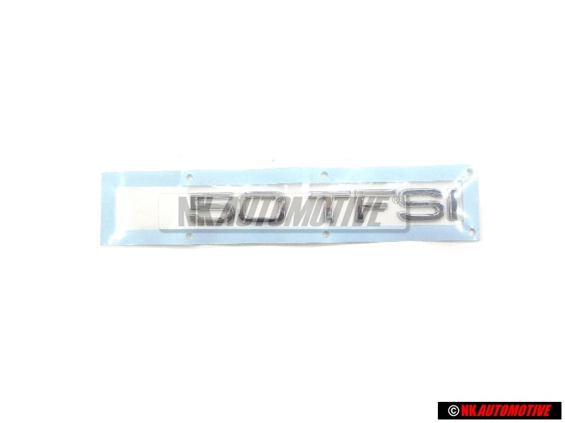 Audi Originale 50 TFSI Posteriore Logo Emblema Scritta Cromo - 4G0853744C 2ZZ