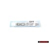 Audi Originale 60 TFSI Posteriore Logo Emblema Scritta Cromo - 4N0853744C 2ZZ