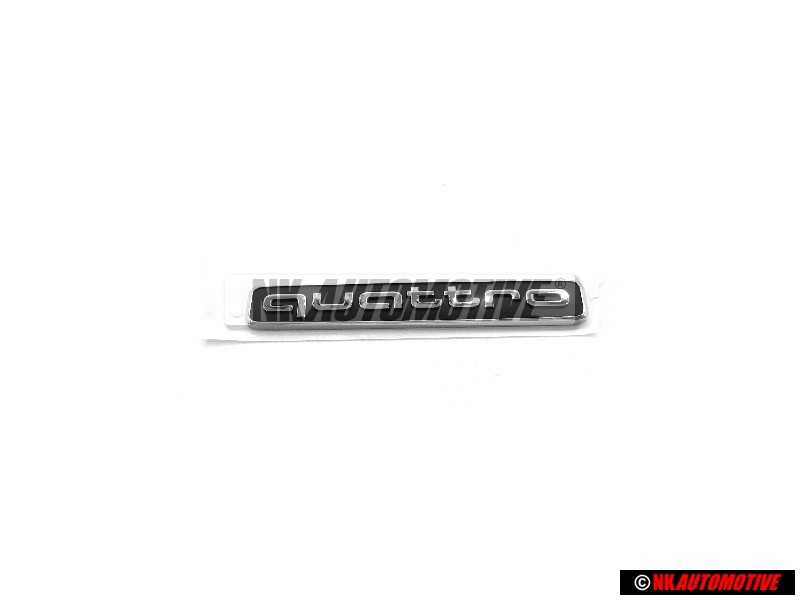 Audi Originale QUATTRO Posteriore Logo Emblema Scritta - 4G0853737 2ZZ