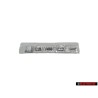 Audi Originale HORCH Posteriore Logo Emblema Scritta Cromo - 4N5853601 2ZZ