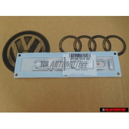 Audi Originale 2.0 TDI Posteriore Logo Emblema Scritta Cromo - 8P0853743G 2ZZ