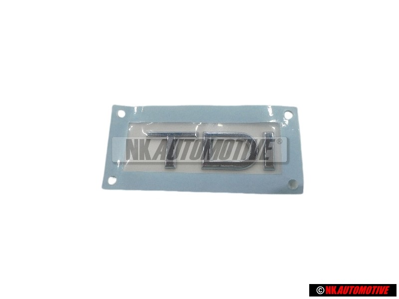 Audi Originale TDI Posteriore Logo Emblema Scritta Cromo - 8J0853737 2ZZ
