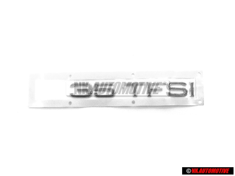 Audi Originale 35 TFSI Posteriore Logo Emblema Scritta Cromo - 8K0853744A 2ZZ