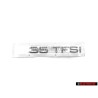 Audi Originale 35 TFSI Posteriore Logo Emblema Scritta Cromo - 8K0853744A 2ZZ