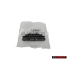 Audi Originale QUATTRO Fronte Logo Emblema Scritta Nero Cromo - 4G0853736F 2ZZ