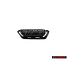 Audi Originale QUATTRO Fronte Logo Emblema Scritta Nero Cromo - 4K0853736E 2ZZ