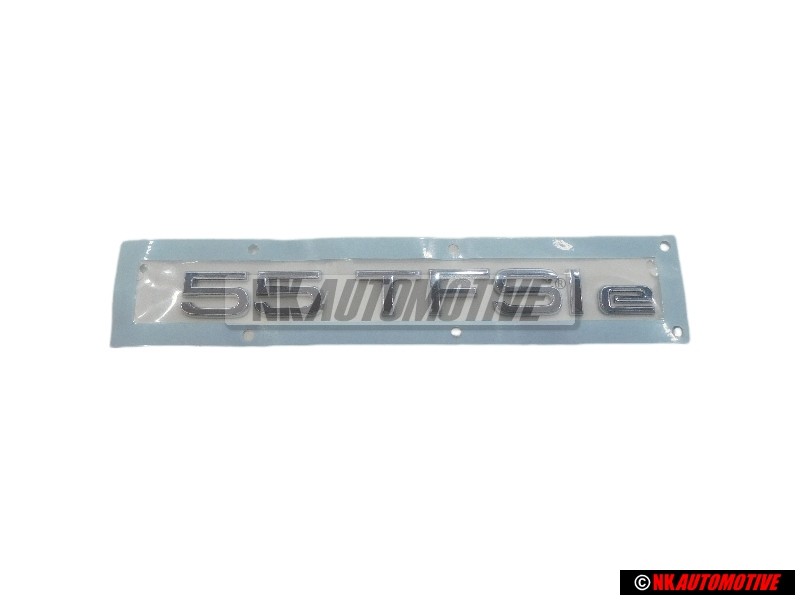 Audi Originale 55 TFSI E Posteriore Logo Emblema Scritta Cromo - 80A853744L 2ZZ