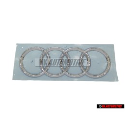 Audi Originale Anelli Posteriore Logo Emblema Simbolo Cromo - 8K9853742 2ZZ