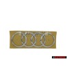 Audi Originale Anelli Posteriore Logo Emblema Simbolo Cromo - 8W5853742 2ZZ
