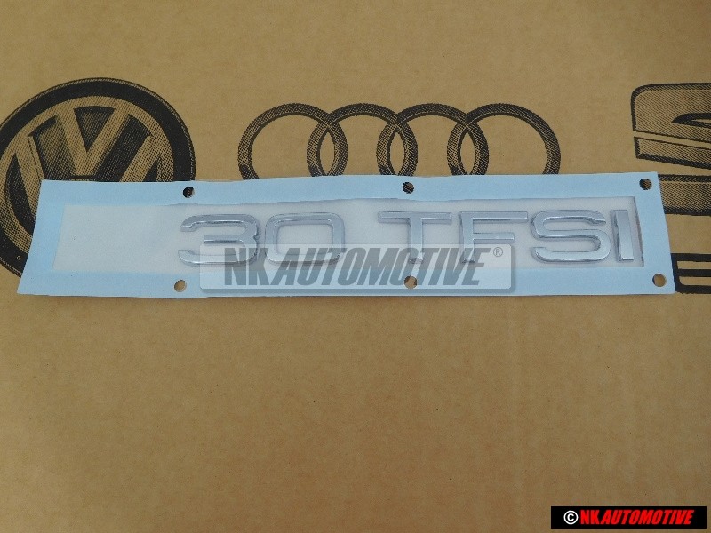 Audi Originale 30 TFSI Posteriore Logo Emblema Scritta Cromo - 8V0853744C 2ZZ