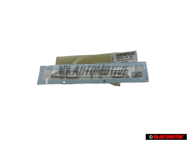Audi Originale 40 TFSI E Posteriore Logo Emblema Scritta Cromo - 8Y0853744 2ZZ