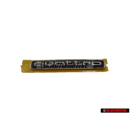 Audi Originale QUATTRO Posteriore Logo Emblema Scritta - 8W9853737 2ZZ
