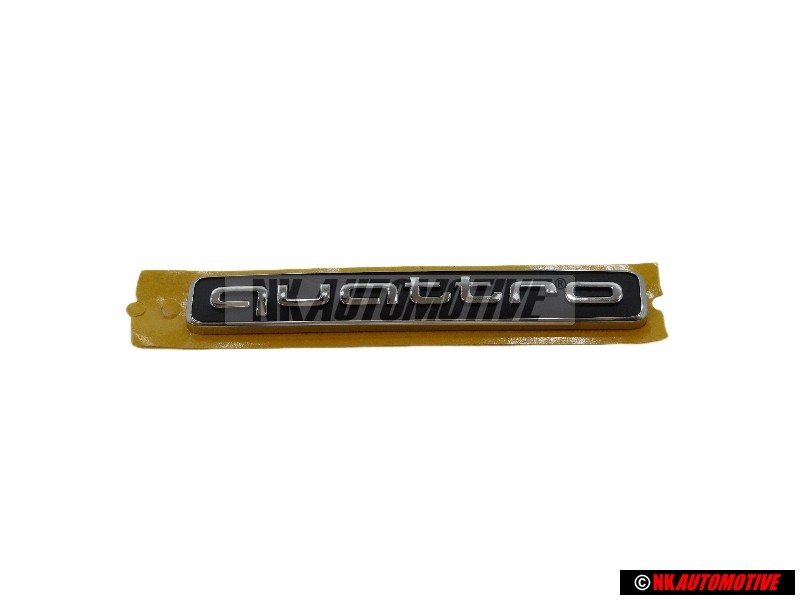 Audi Originale QUATTRO Posteriore Logo Emblema Scritta - 8W9853737 2ZZ