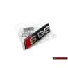 Audi Originale SQ8 Fronte Logo Emblema Scritta Nero Cromo Rosso - 4M8853748 2ZZ