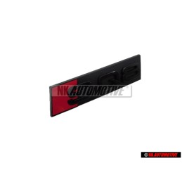 Audi Originale SQ8 Fronte Logo Emblema Scritta Nero Rosso - 4M8853748 T94