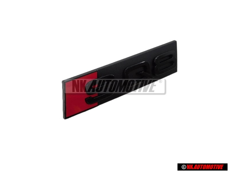 Audi Originale SQ8 Fronte Logo Emblema Scritta Nero Rosso - 4M8853748 T94