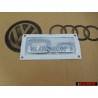 Audi Originale Q8 Posteriore Logo Emblema Scritta Cromo - 4M8853741A 2ZZ