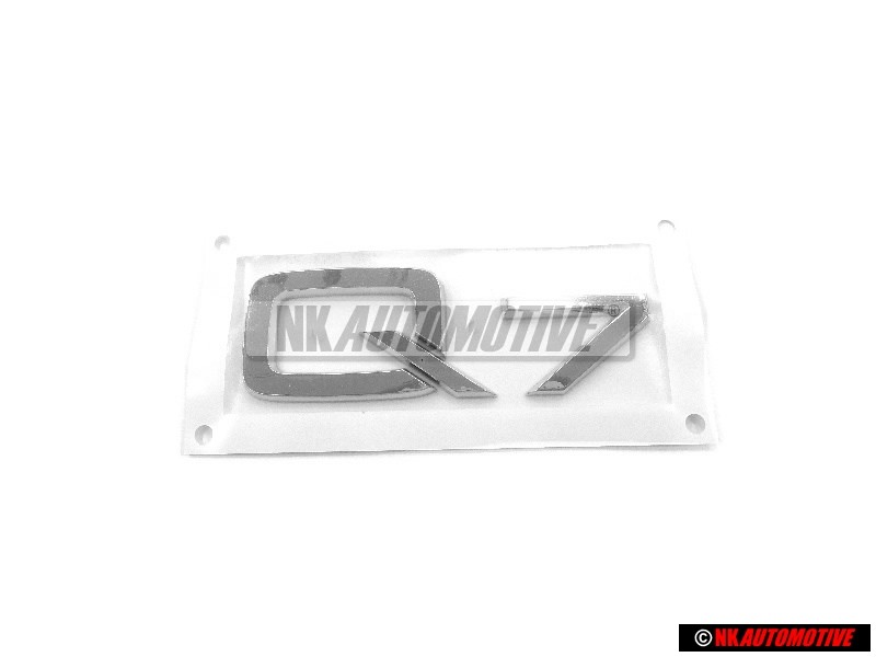 Audi Originale Q7 Posteriore Logo Emblema Scritta Cromo - 4M0853741 2ZZ