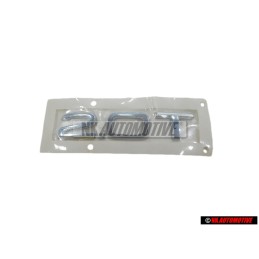 Audi Originale 2.0T Posteriore Logo Emblema Scritta Cromo - 8R0853743A 2ZZ