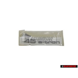 Audi Originale 45 E-TRON Posteriore Logo Emblema Scritta Cromo - 4M0853744B 2ZZ