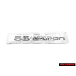 Audi Originale 55 E-TRON Posteriore Logo Emblema Scritta Cromo - 4K0853744 2ZZ