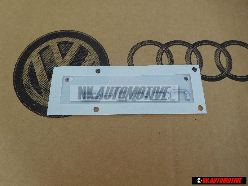 Audi Originale E-TRON Lato Logo Emblema Simbolo Cromo - 8V4853601 2ZZ
