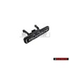 Audi Originale QUATTRO Fronte Logo Emblema Scritta Nero Cromo - 8R0853736C 2ZZ