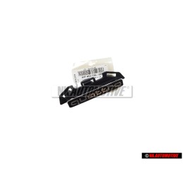 Audi Originale QUATTRO Fronte Logo Emblema Scritta Nero Cromo - 80F853736 2ZZ