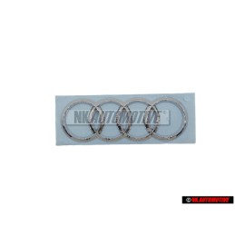 Audi Originale Anelli Posteriore Logo Emblema Simbolo Cromo - 4G5853742 2ZZ