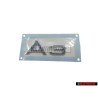 Audi Originale A3 Posteriore Logo Emblema Scritta Cromo - 8P0853741 2ZZ