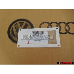 Audi Originale R8 Posteriore Logo Emblema Scritta Cromo - 420853741A 2ZZ