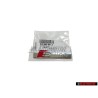 Audi Originale S-LINE Lato Logo Emblema Simbolo Cromo Rosso - 8N0853601A
