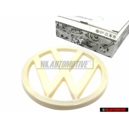 VW Originale Simbolo VW Bianco Pastello - 211853601E 90D