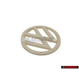 VW Originale Simbolo VW Bianco Pastello - 211853601E 90D