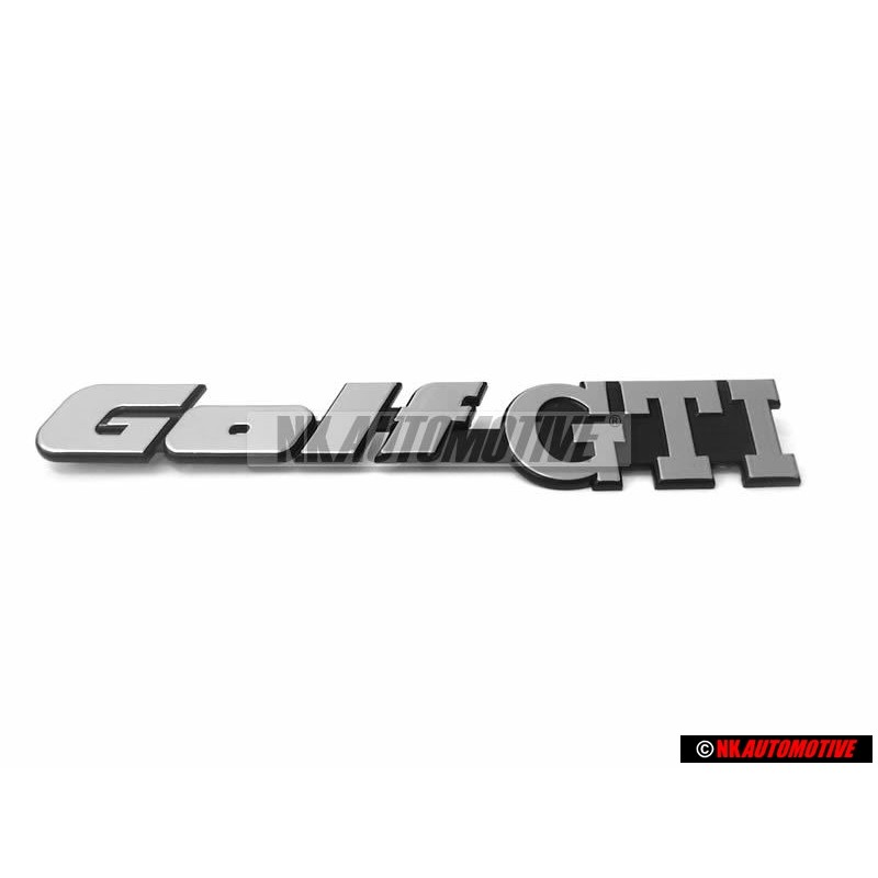VW Originale Scritta Nero Satinato/Cromo Speciale - 191853687N GX2